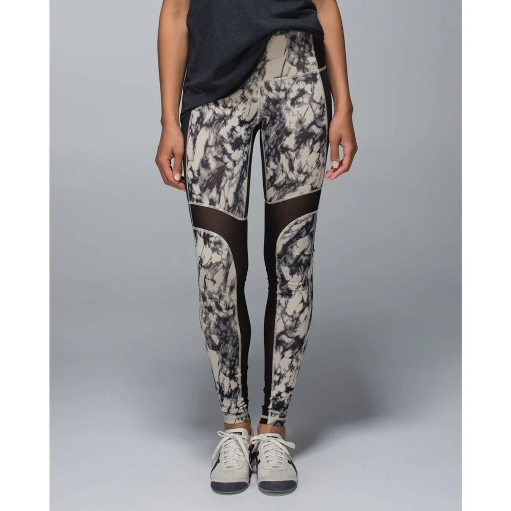 Lululemon Breathe Easy Pant Great Granite Black Mojave Tan Black